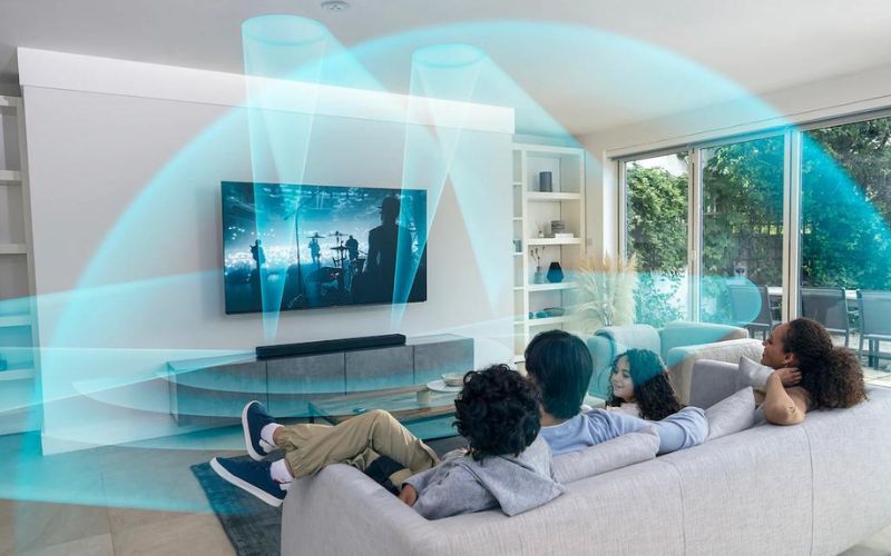 Loa thanh Sony HT-A5000//C SP1 tái tạo âm thanh vòm đa chiều