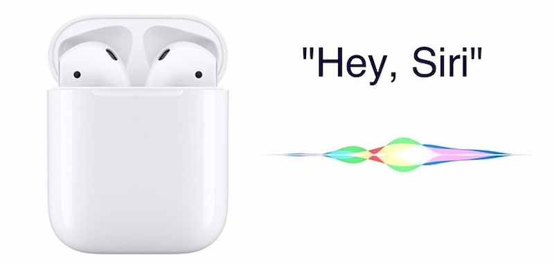 Trợ lý ảo Siri trên tai nghe Bluetooth AirPods 2