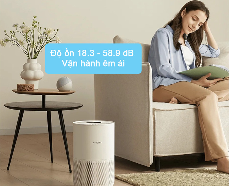 Xiaomi Smart Air Purifier 4 vận hành êm ái
