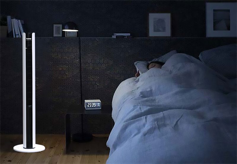 Chức năng hẹn giờ quạt Benny BF-TW2R