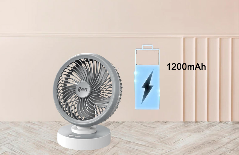 Comet CRF1506 có dung lượng pin 1200mAh