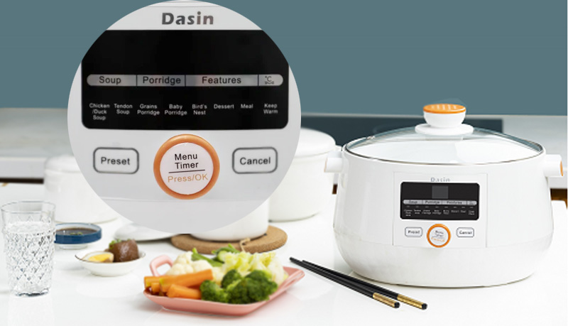 Dasin DGD18-18BG dùng bảng điều khiển nút nhấn