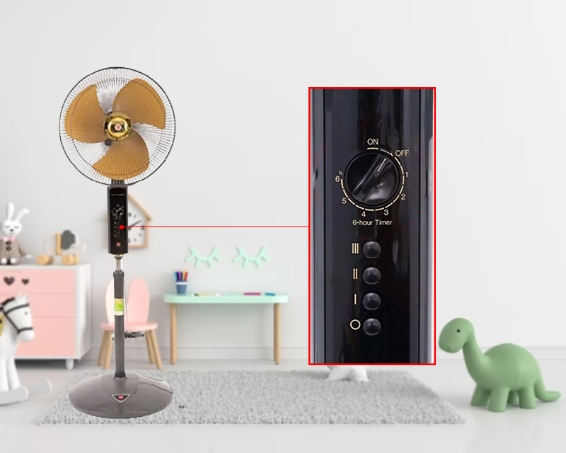 KDK P40V(GD) điều chỉnh công tắc