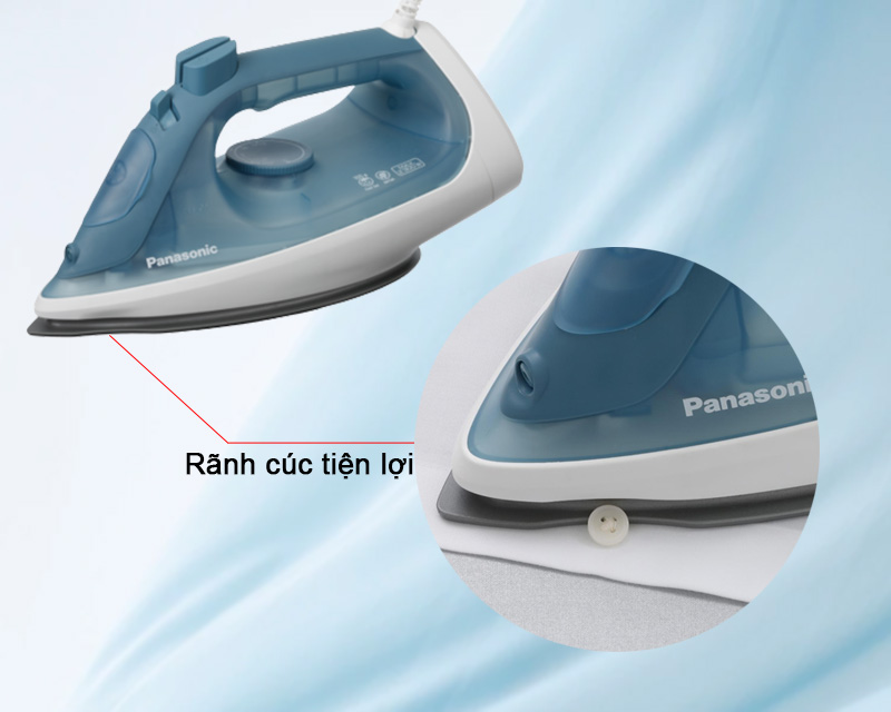 Panasonic NI-S430GRA thiết kế rãnh cúc tiện lợi