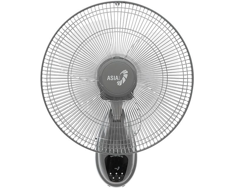 Quạt treo tường Asiavina VY377990 - Xám có thiết kế đơn giản