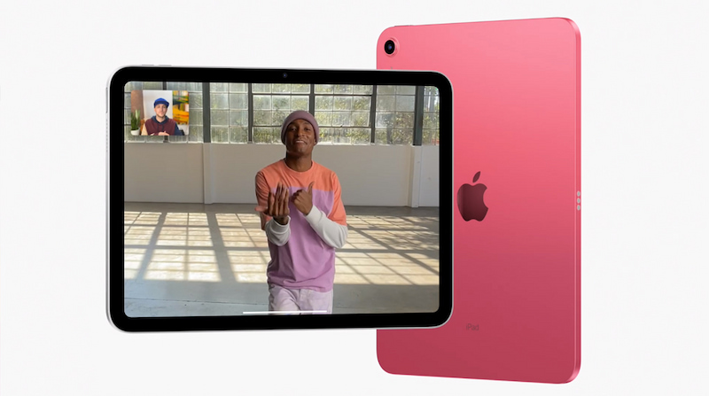 Chất lượng camera trước của máy tính bảng iPad 10 Wifi 64GB