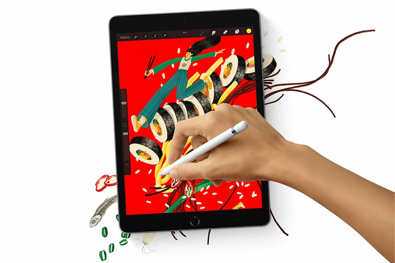 Máy tính bảng iPad 9 Wifi 256GB tương thích với bút cảm ứng
