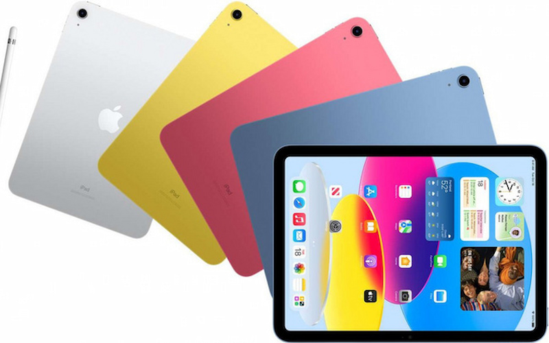 Thiết kế trẻ trung năng động của máy tính bảng iPad 10 Wifi 64GB