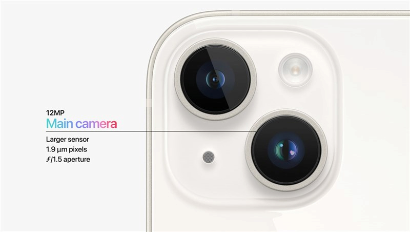 Hệ thống camera của iPhone 14