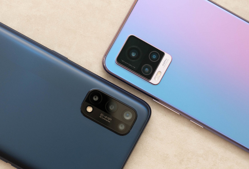 So sánh camera của VIVO V20 và Realme 7 Pro