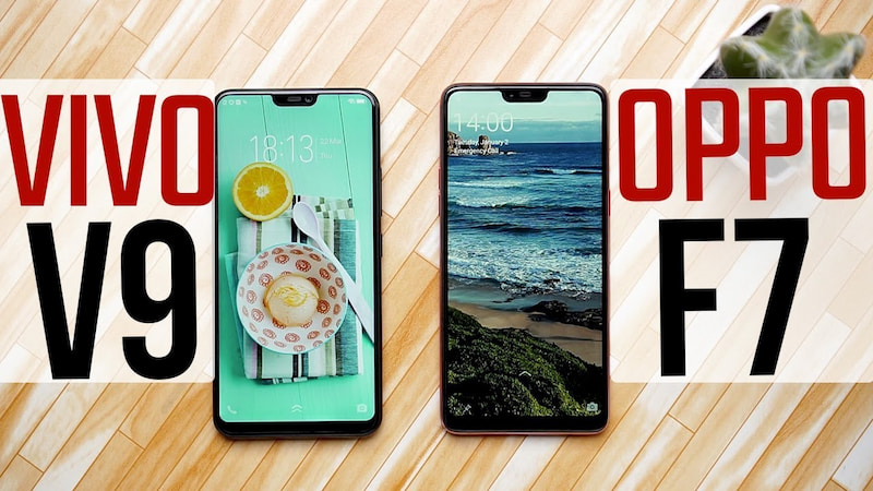 So sánh hiệu năng điện thoại VIVO V9 và OPPO F7