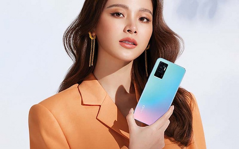 Thiết kế đẹp mắt trên điện thoại Vivo V23e 5G