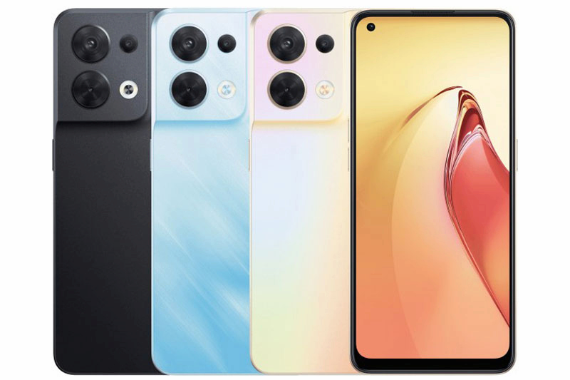 Thiết kế mặt lưng độc đáo của OPPO Reno8 5G