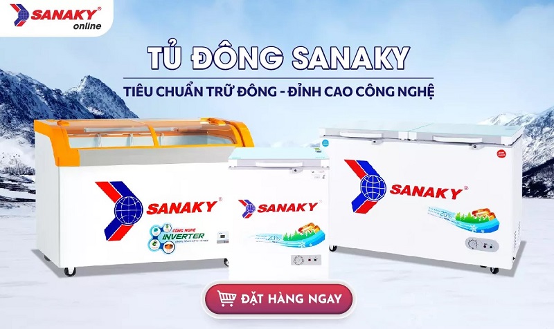Tủ đông Sanaky