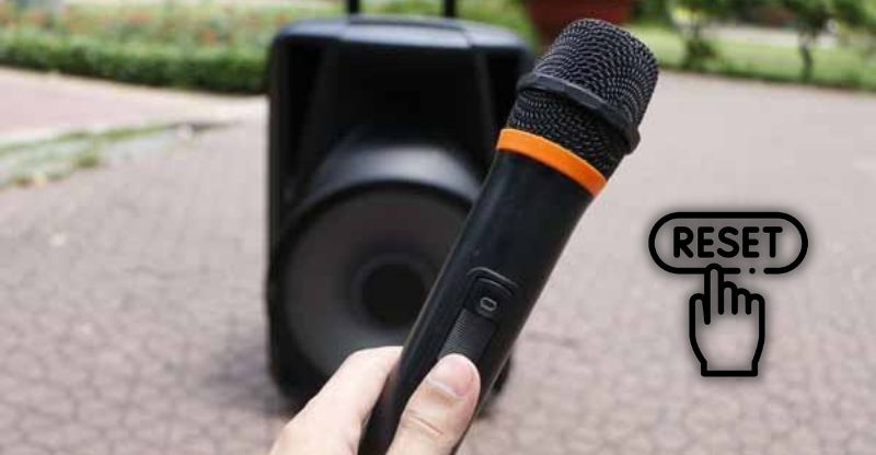 Cách reset micro không dây UHF