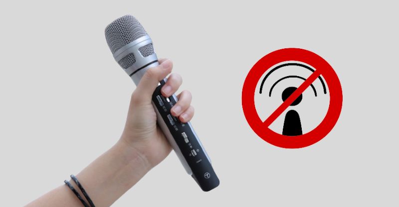 Tại sao micro không dây bị mất sóng?