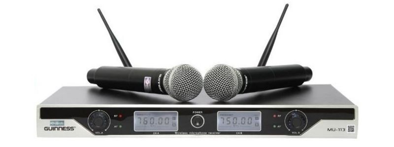 Micro Không Dây Guinness MU-113