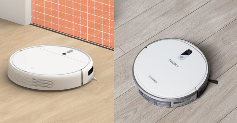 So sánh robot hút bụi Xiaomi và Ecovacs