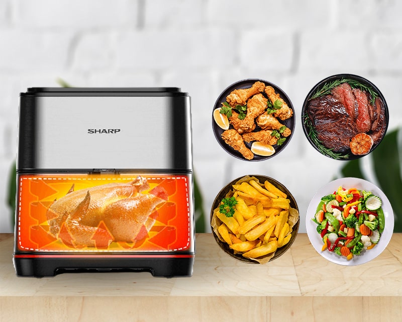 Công nghệ chiên không dầu Rapid Air