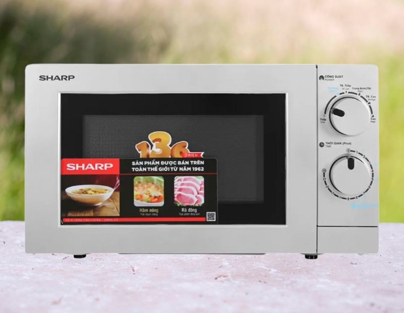Lò vi sóng Sharp đem đến đa dạng chức năng sử dụng 