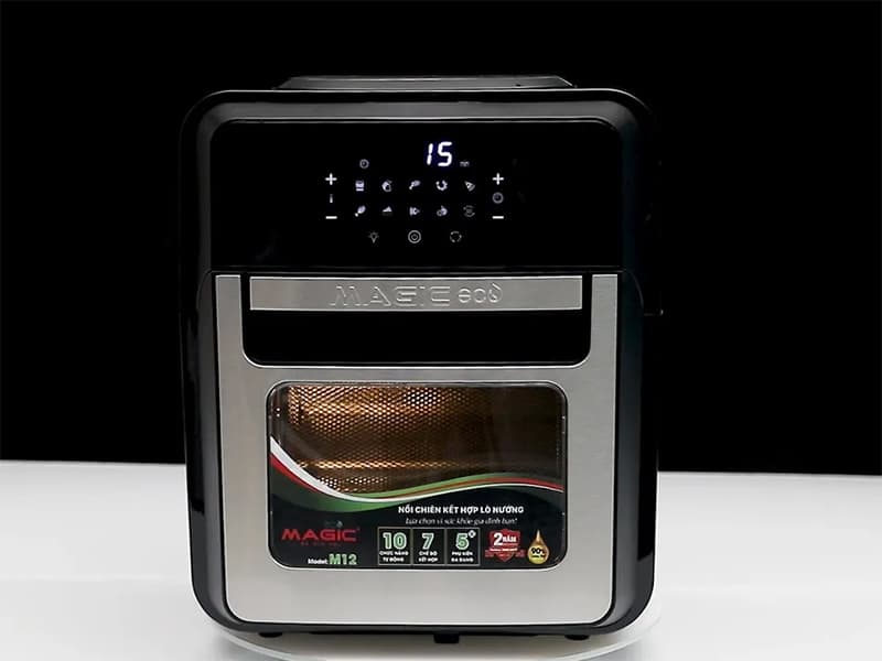 Magic ECO M-12 sử dụng công nghệ chiên Rapid Air