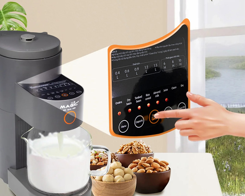 Máy làm sữa hạt Magic điều khiển cảm ứng