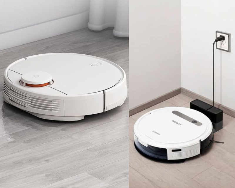Nên mua robot hút bụi Xiaomi hay Ecovacs?
