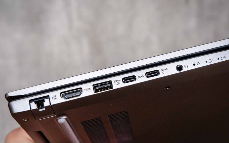 Kiểm tra hệ thống các ngõ vào trên laptop