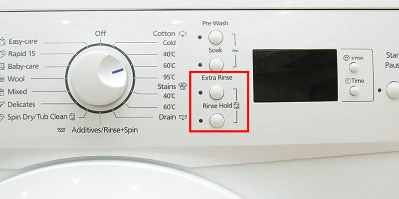 Các chế độ con của chức năng Rinse