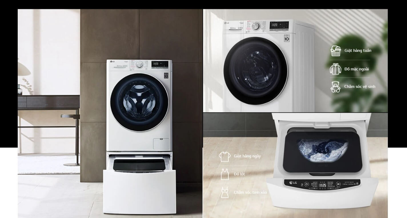 Có sẵn với TWINWash™ Mini