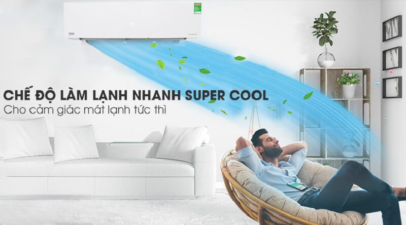 Máy lạnh Beko sở hữu nhiều tính năng hiện đại, giá phải chăng