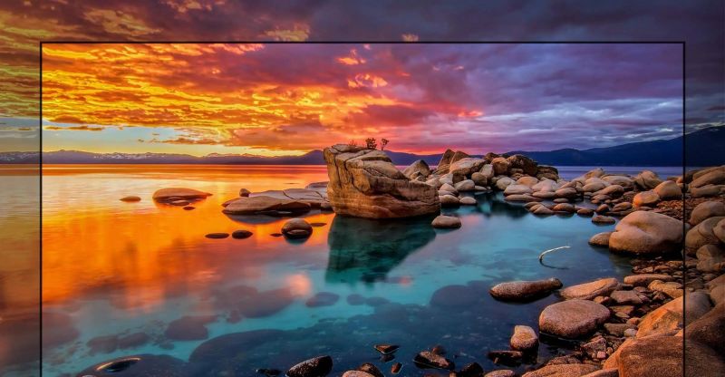 Hình ảnh rõ nét và chuẩn sắc trên màn hình Google Tivi TCL 4K 75 Inch 75P735