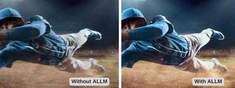 Công nghệ ALLM loại bỏ tình trạng giật lag, mờ hình