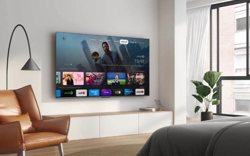Giao diện trang chủ màn hình Google Tivi TCL 4K 55 Inch 55P735