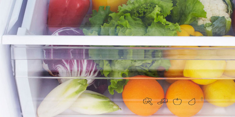 Ngăn rau quả tăng cường độ ẩm lên đến 90%
