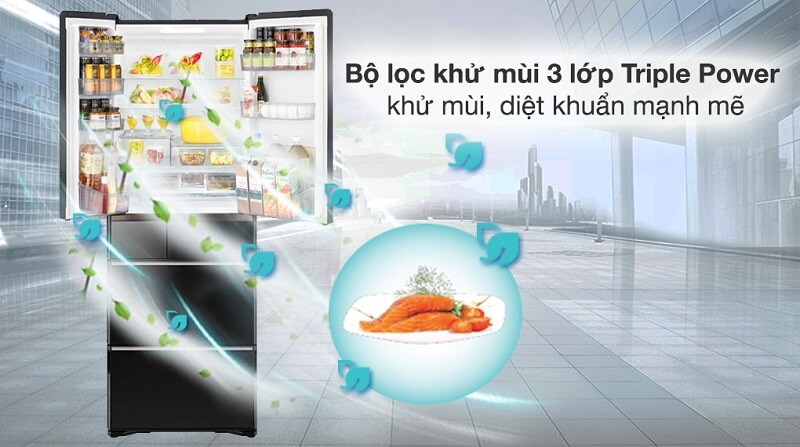 Công nghệ làm sạch Triple Power 