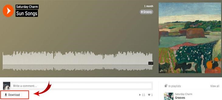 Tải nhạc SoundCloud về điện thoại
