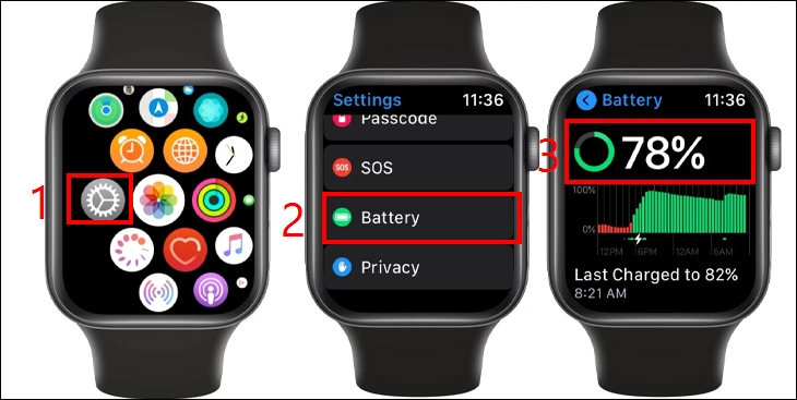 tiết kiệm pin apple watch