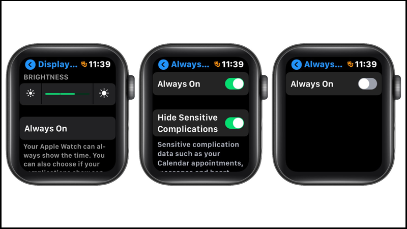tiết kiệm pin apple watch