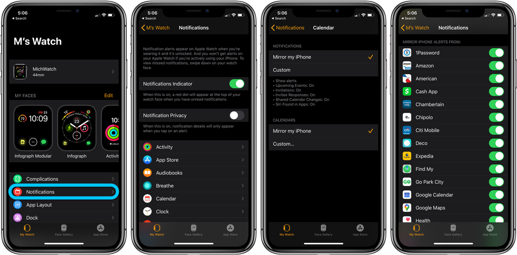 tiết kiệm pin apple watch